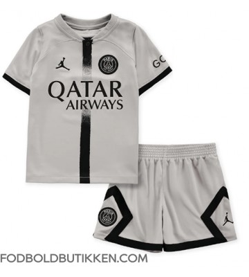 Paris Saint-Germain Udebanetrøje Børn 2022-23 Kortærmet (+ Korte bukser)